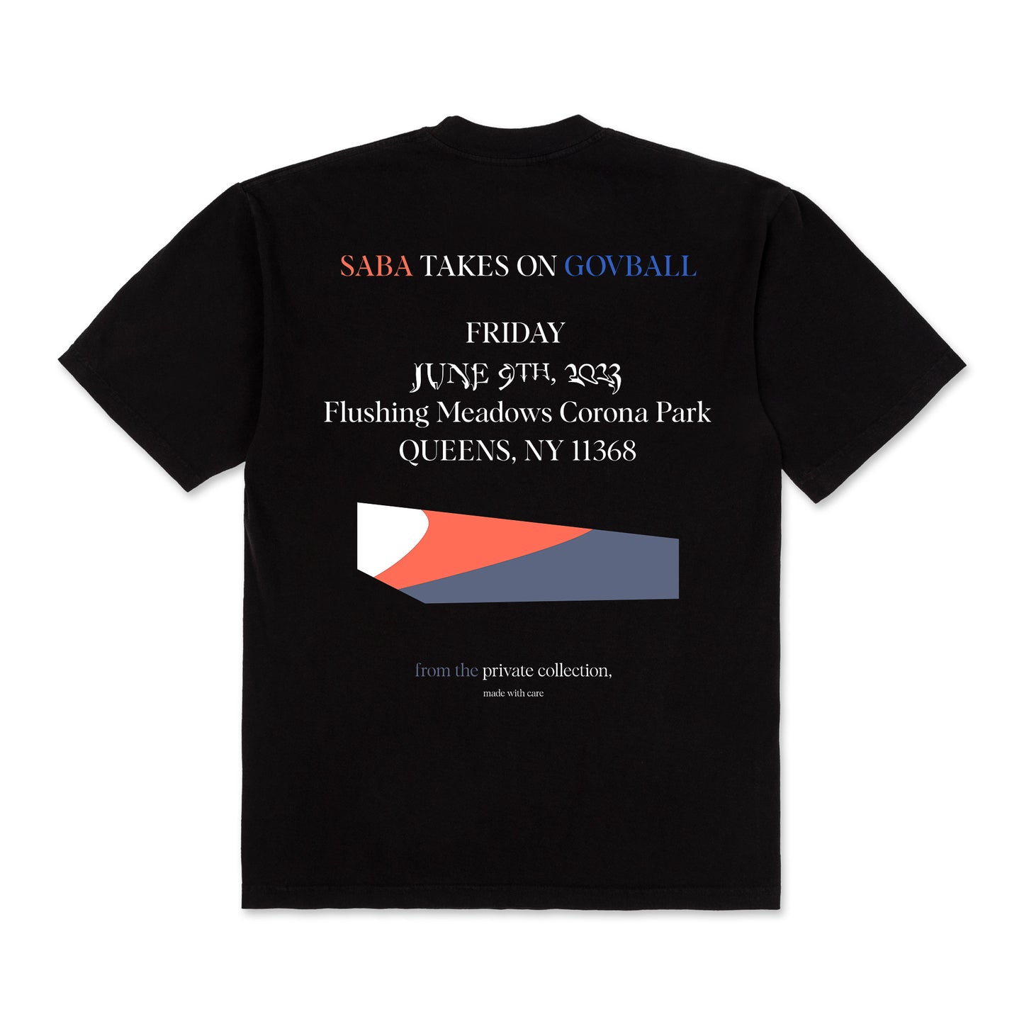 Saba - Governors Ball Tee