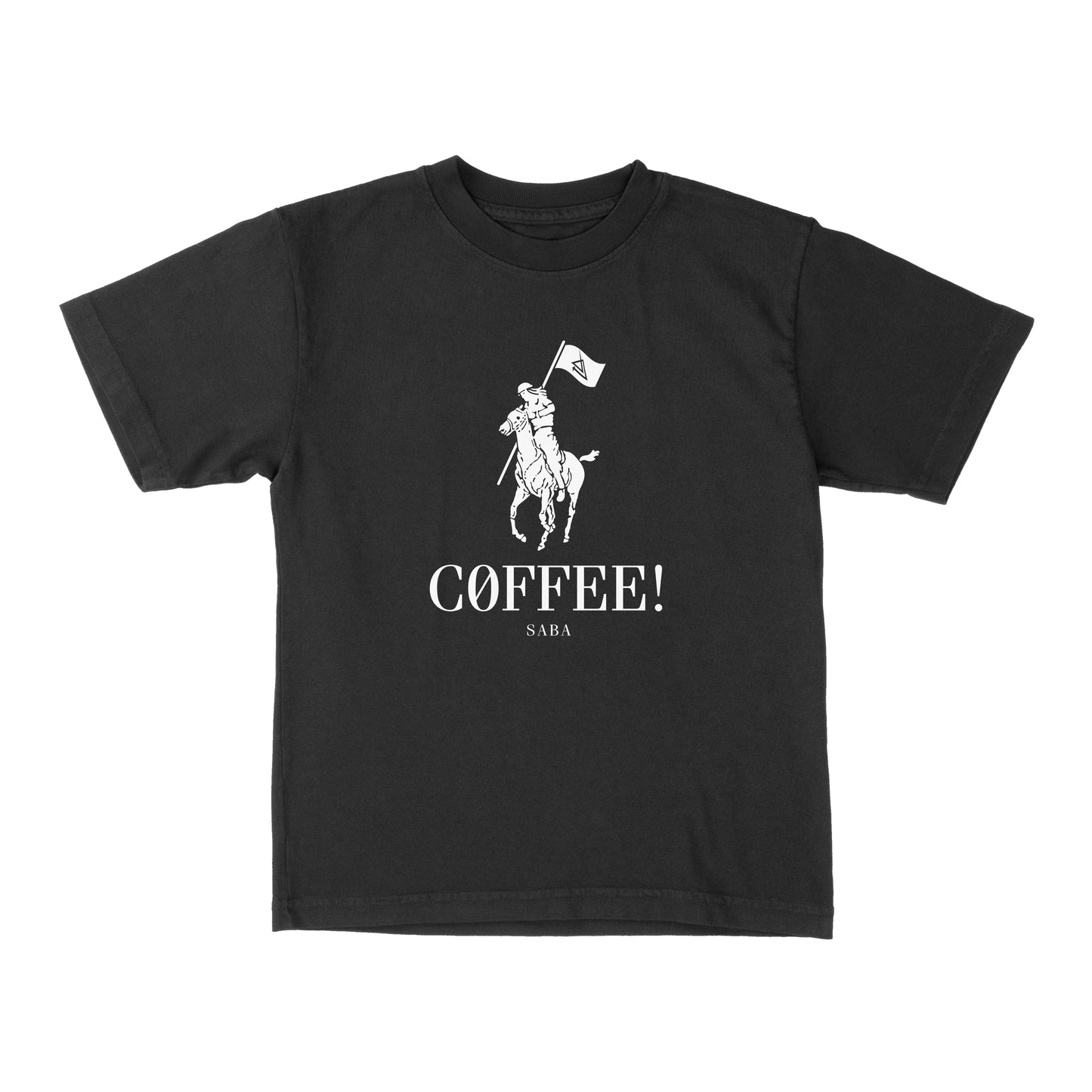 Coffee Tee in Black