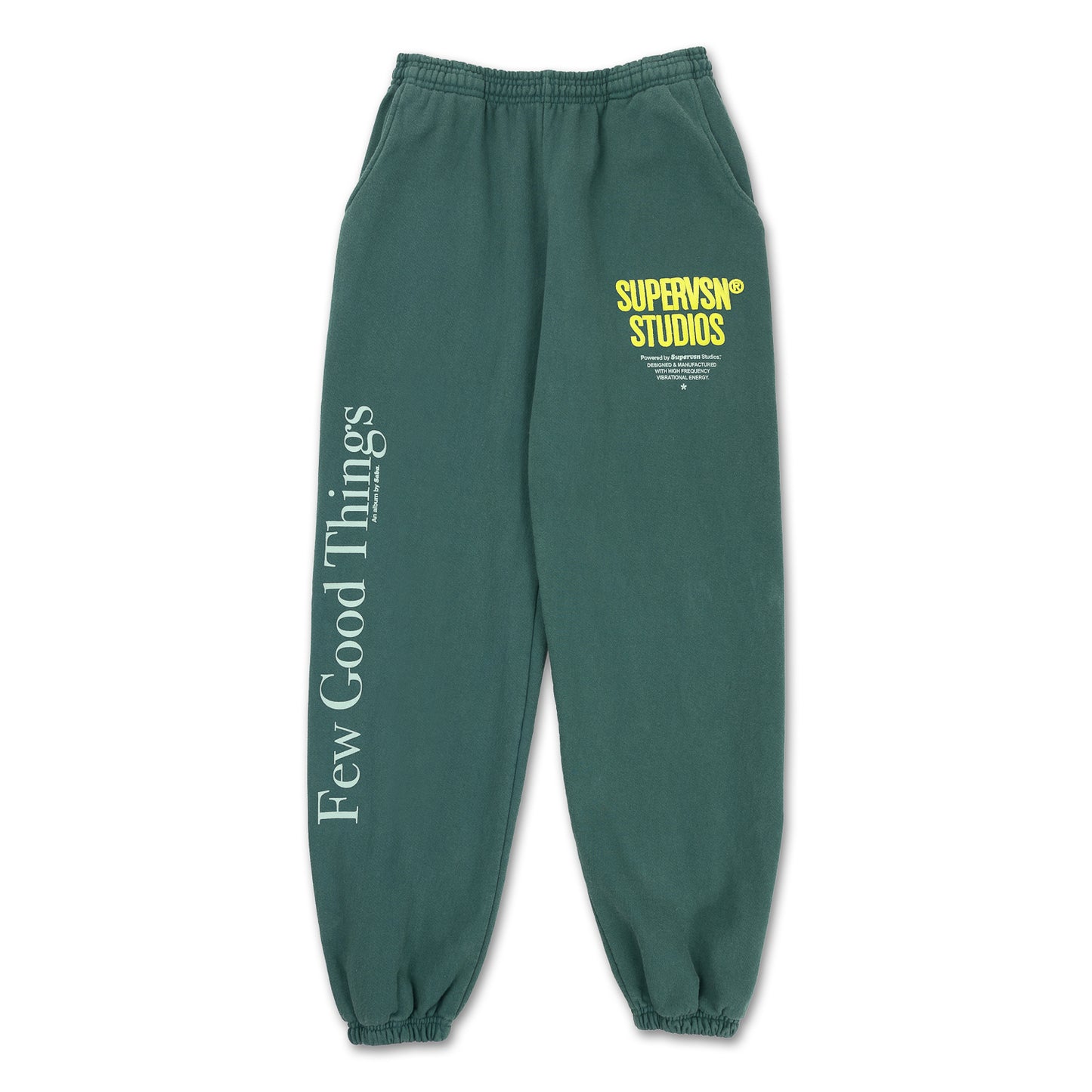 Supervsn x Few Good Things Sweatpants in Green